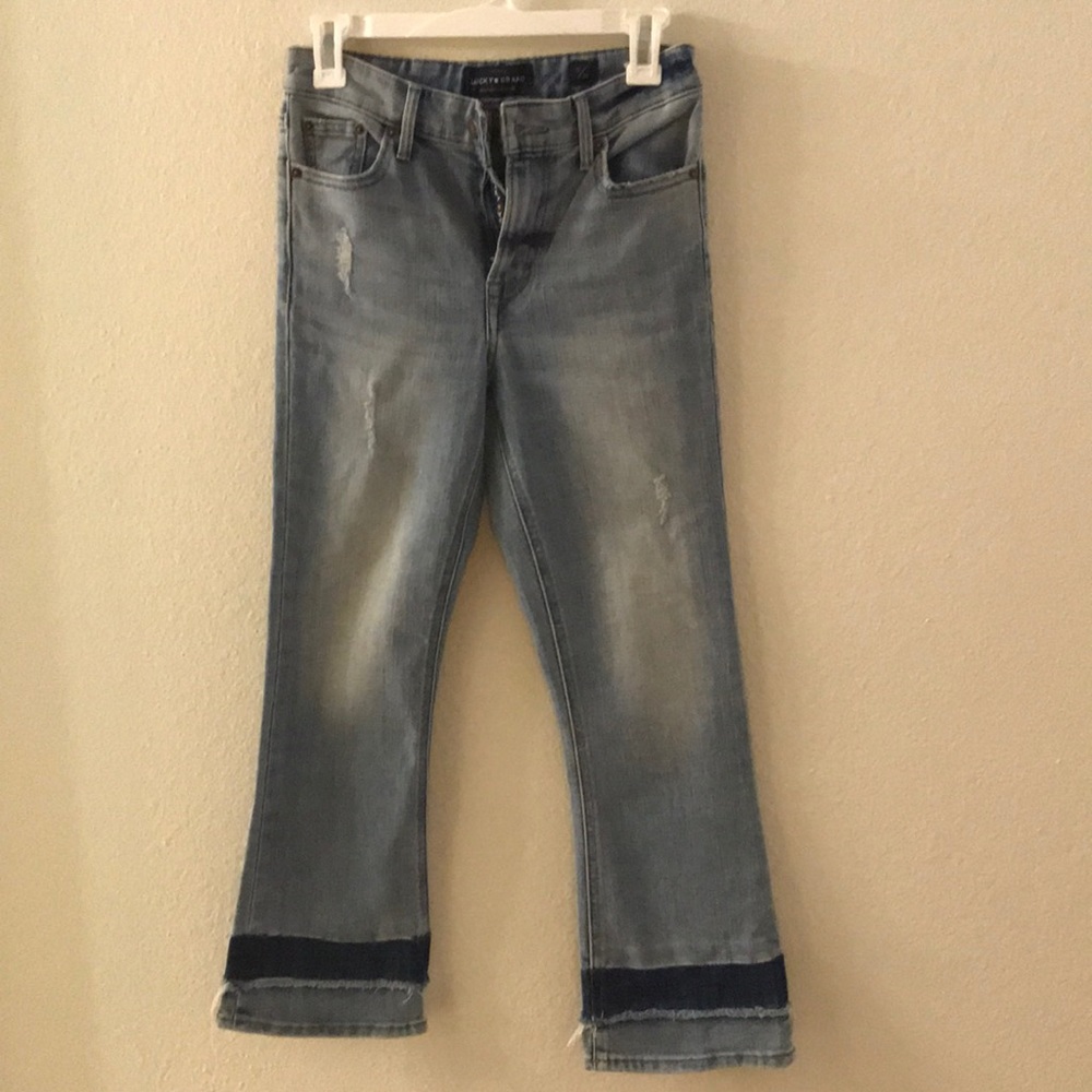 Lucky Brand Jeans High Rise Bridgette Mini Boot